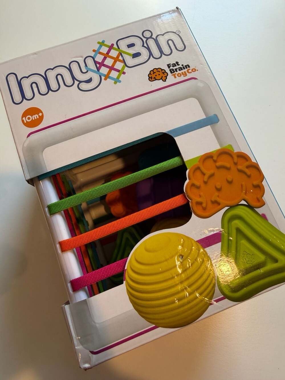 Fat Brain Toy Co InnyBin Shape Sorter Cube